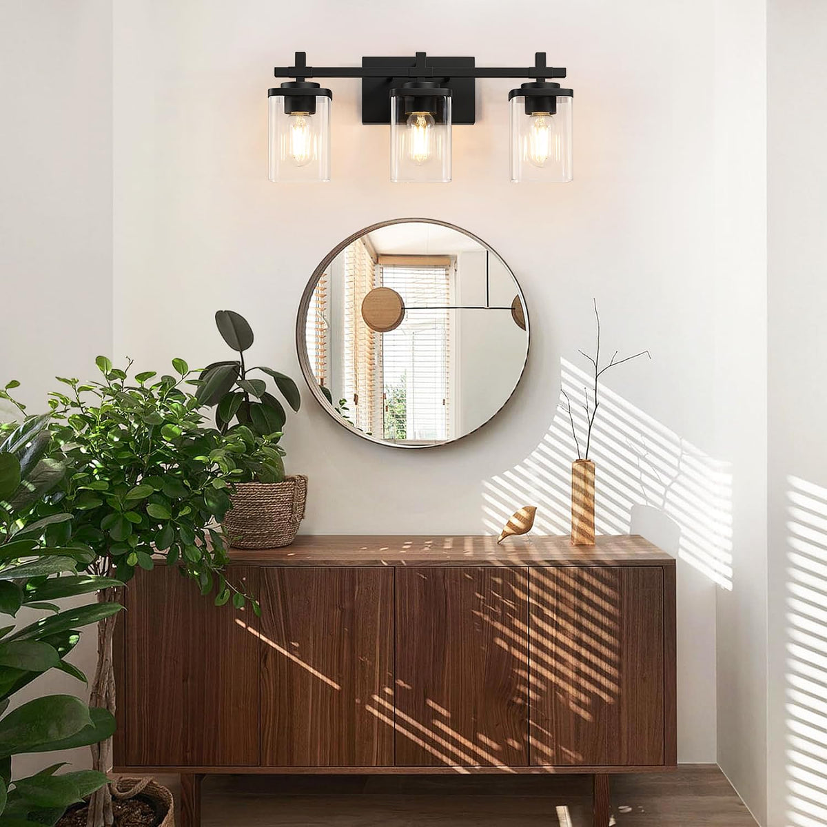 Spiglamm dimmable vanity light works with dimmable bulbs