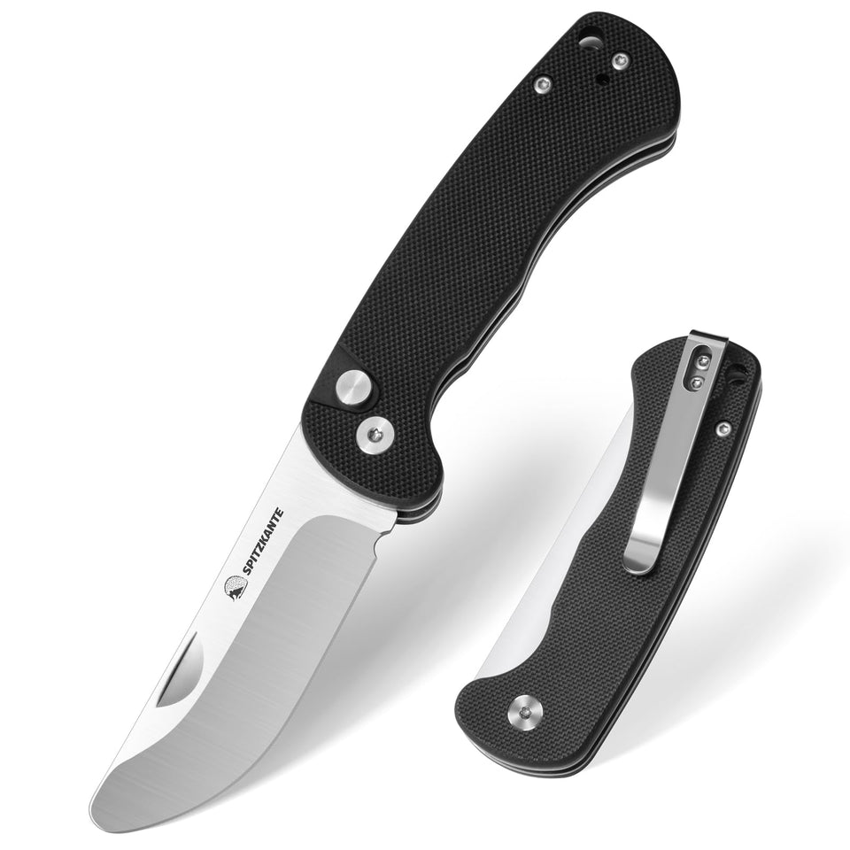 SPITZKANTE Hedge-C01 blunt-edge knife designed for safe beginner use.