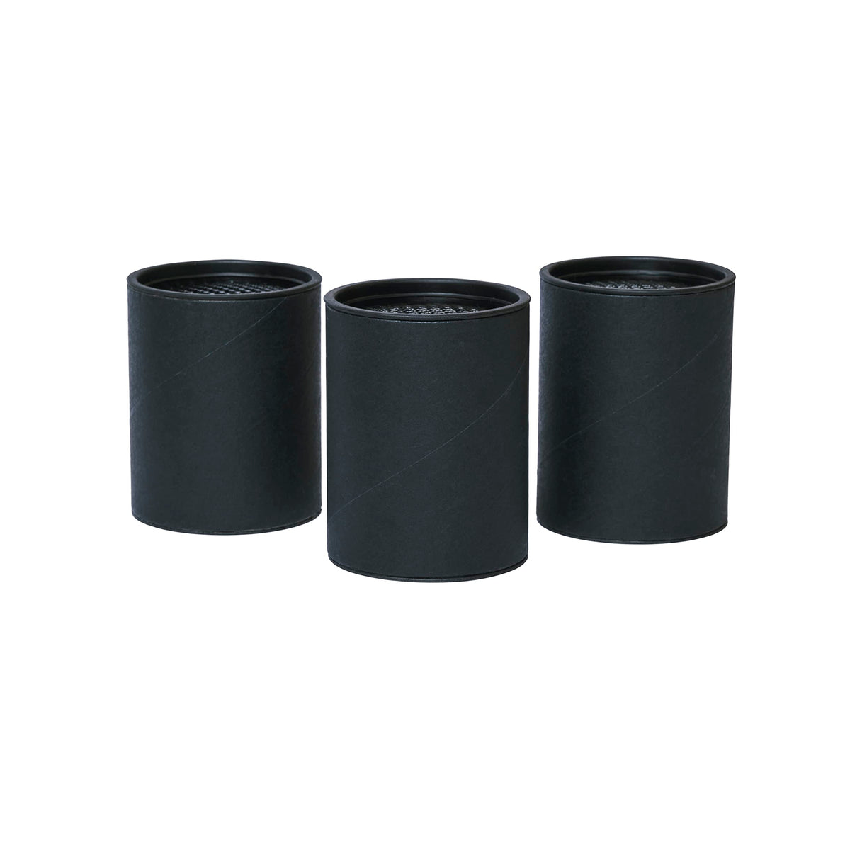 Sploofy Supermax cartridge pack top view for easy replacement in personal air filter.