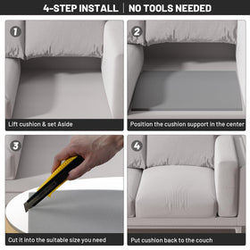 Spongiduits easy installation no tools required for quick repair