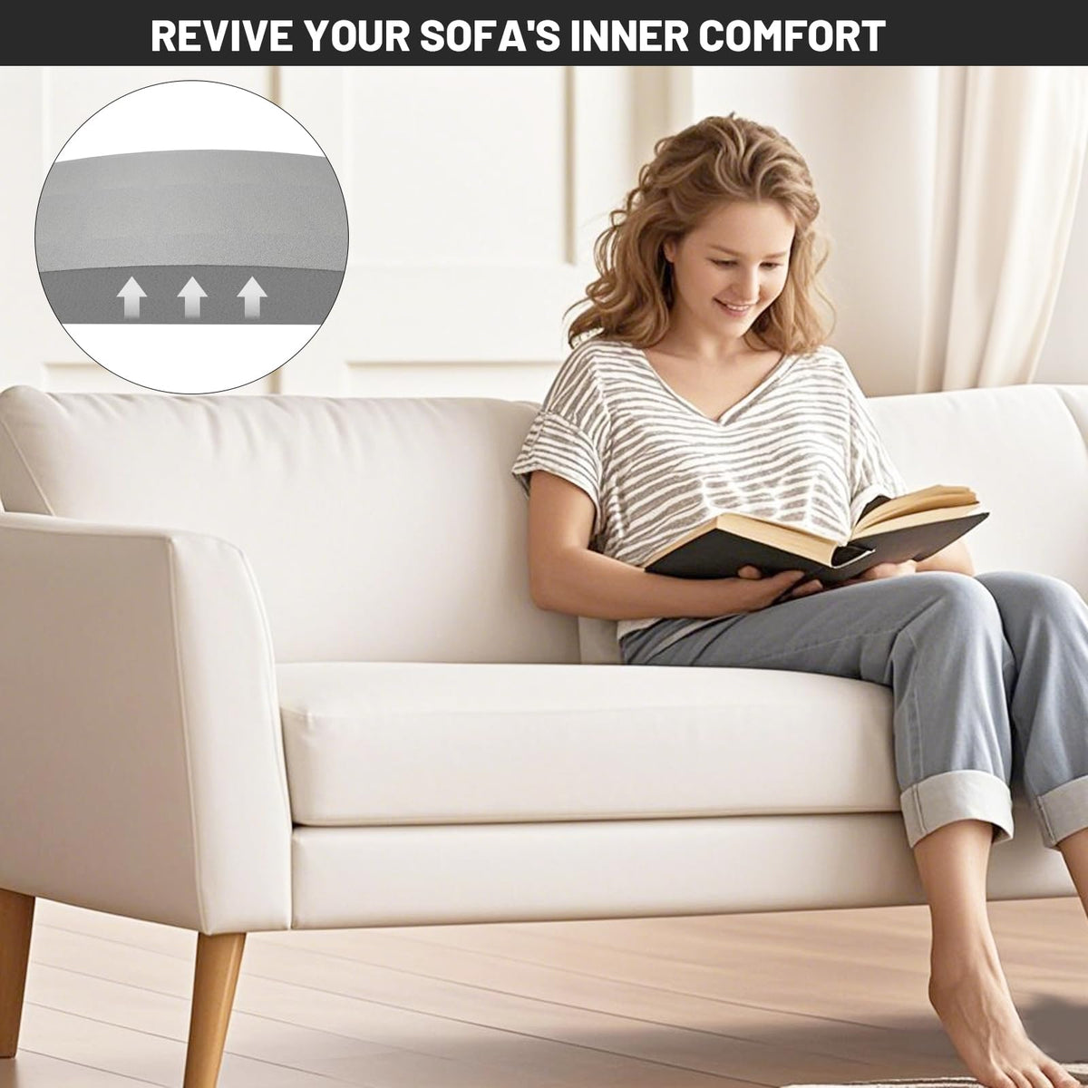 Spongiduits fit-most-sofas-chairs versatile compatibility for various sofas