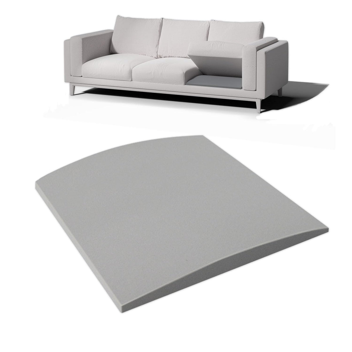 Spongiduits under-cushion sag support 20x20x2 restores sofa stability