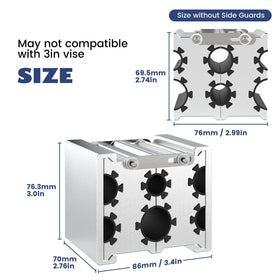 SporGain dual side guards provide extra protection during handling