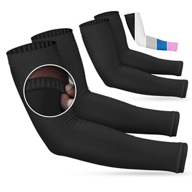 SportsTrail arm sleeve non-slip design helps stay in place during workouts.