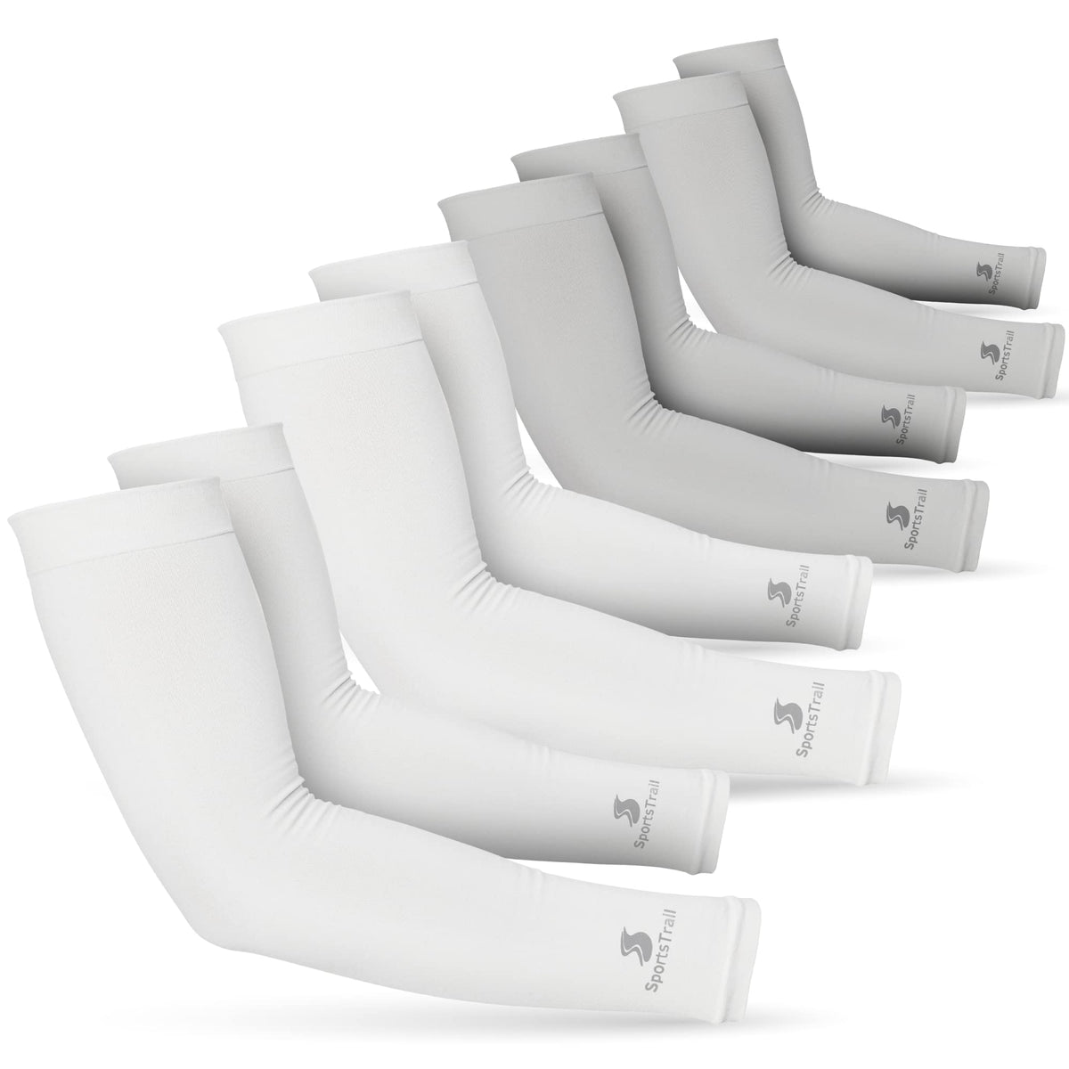 SportsTrail cooling arm sleeve shows breathable fabric for daily comfort
