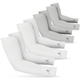 SportsTrail cooling arm sleeve shows breathable fabric for daily comfort