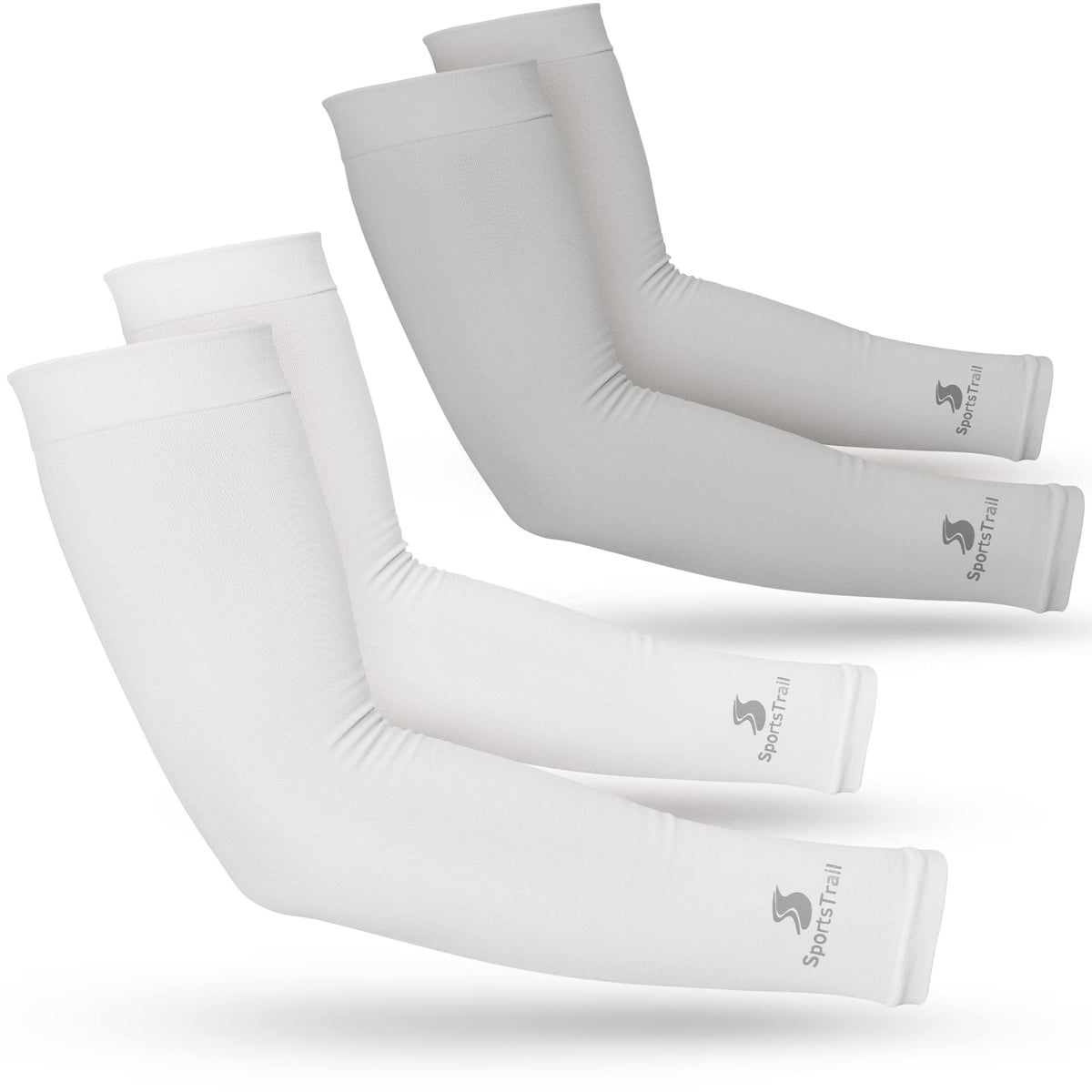 SportsTrail cooling arm sleeve with seamless fit for all-day comfort and secure wear