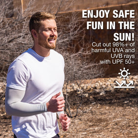 SportsTrail moisture-wicking sleeve image emphasizes quick-dry performance