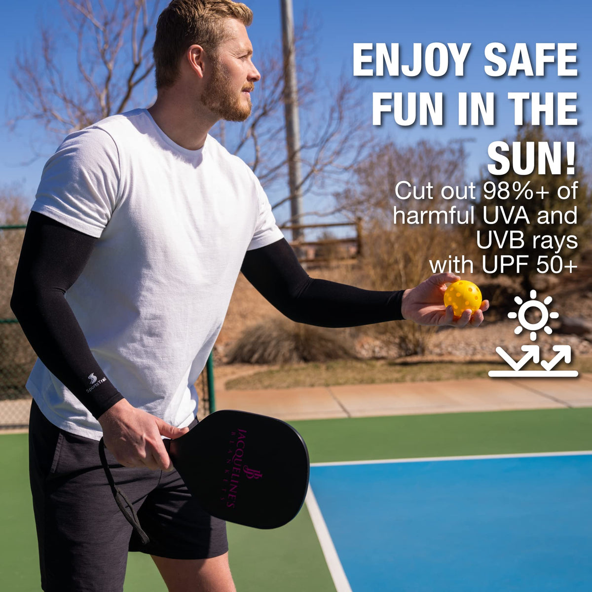 Sportstrail moisture-wicking material dries quickly during outdoor activities