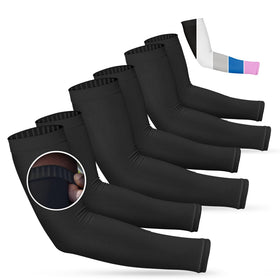 SportsTrail non-slip cooling arm sleeves provide sun protection and stay in place during play.