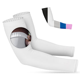 SportsTrail non-slip cooling arm sleeves secure fit and breathable comfort during workouts.