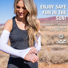 SportsTrail tattoo-coverage sleeve available in black, purple, and blue for style.