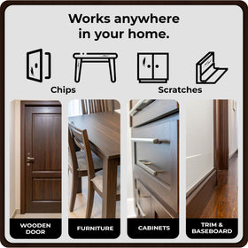 Spot kit for interior and exterior use on furniture and cabinetry.