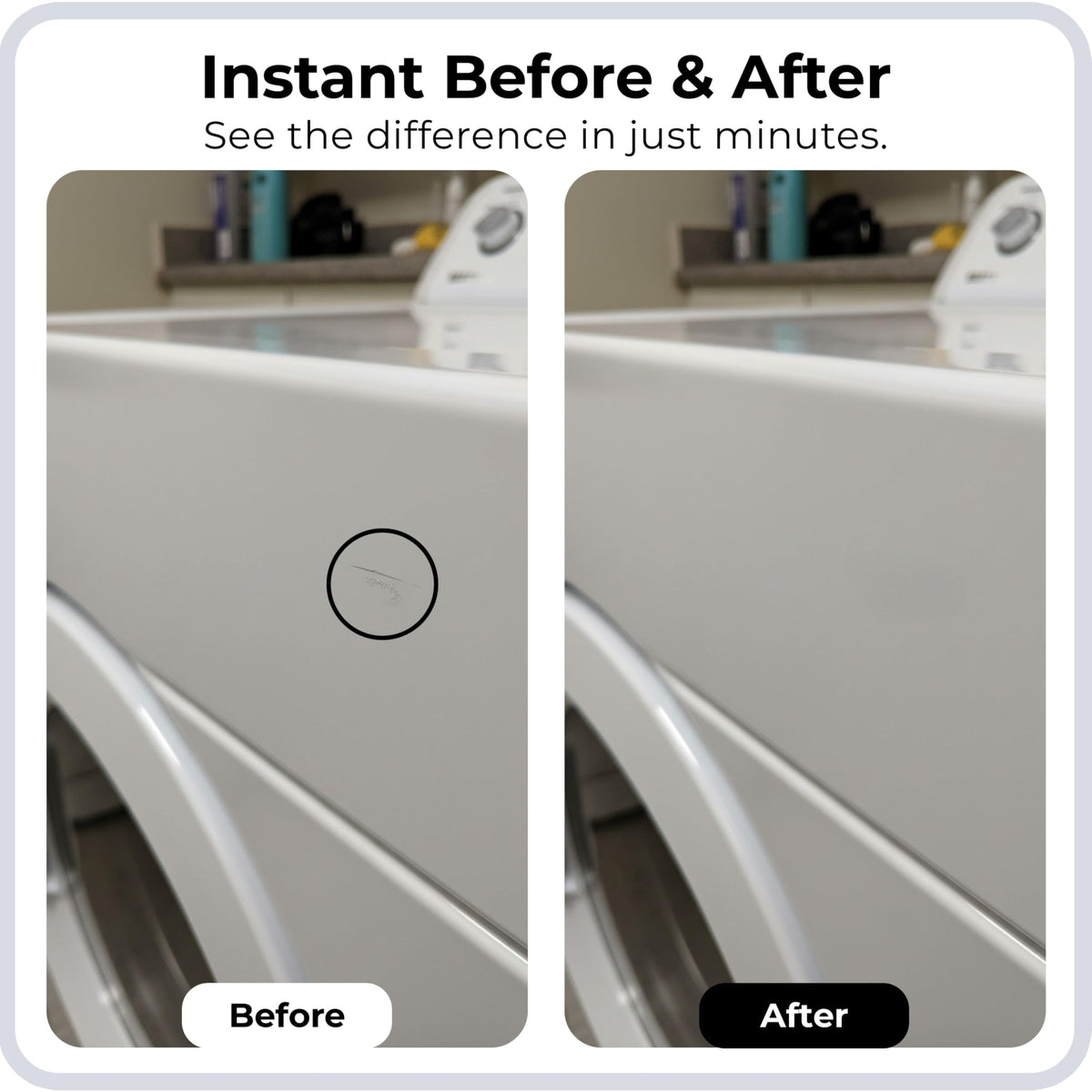 spot glossy finish on appliances blends seamlessly for a polished look.