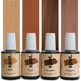 Spot Light Brown Wood Stain Kit Golden Oak bottle for seamless furniture touch-ups