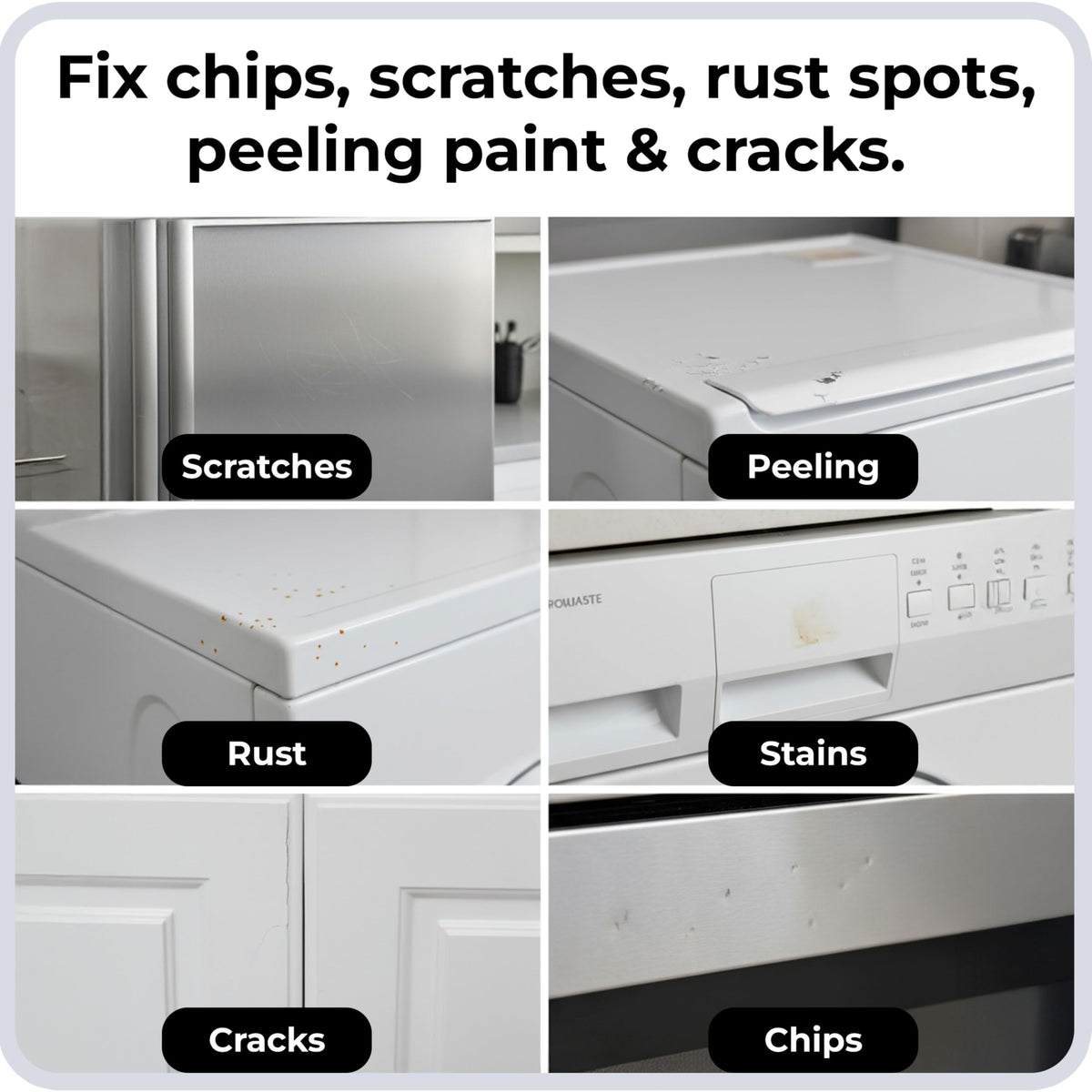 spot microwave porcelain chip fix for rapid color restoration.