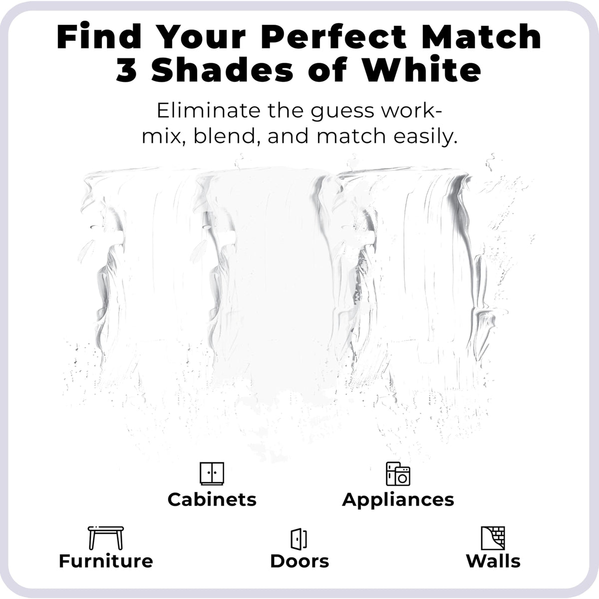 Spot Touch-Up Paint odor-free, water-based solution safe for homes with kids and pets.