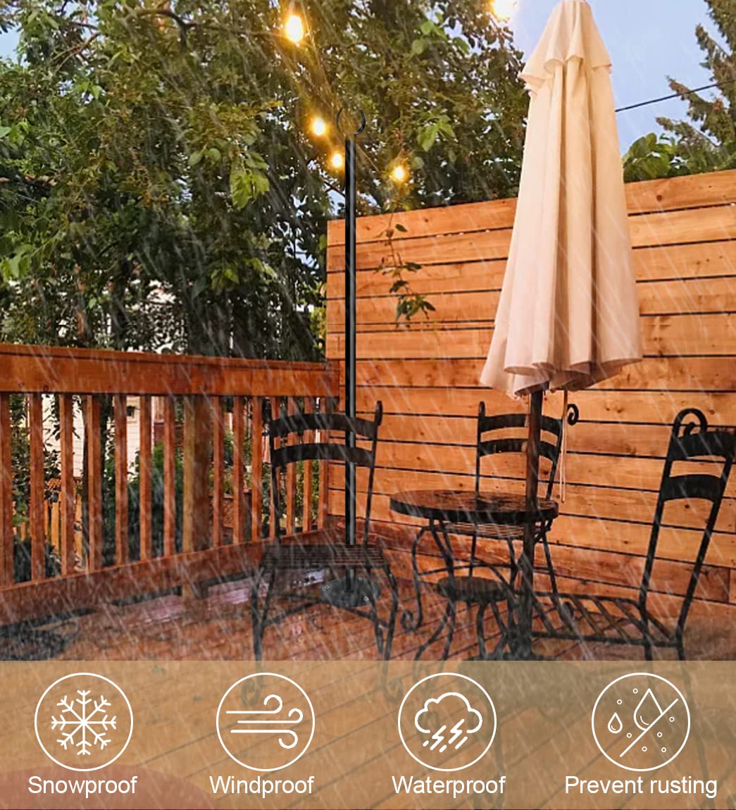 Sprimden light pole ideal for weddings and parties with versatile decor options.