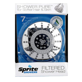 Sprite SLC filter cartridge with 6-month life for chlorine filtration.