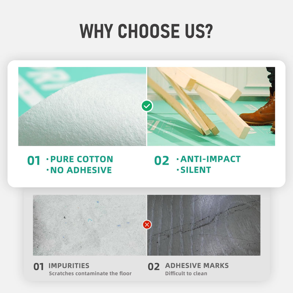 Spriteshield 3-layer composite material showing durability for busy sites