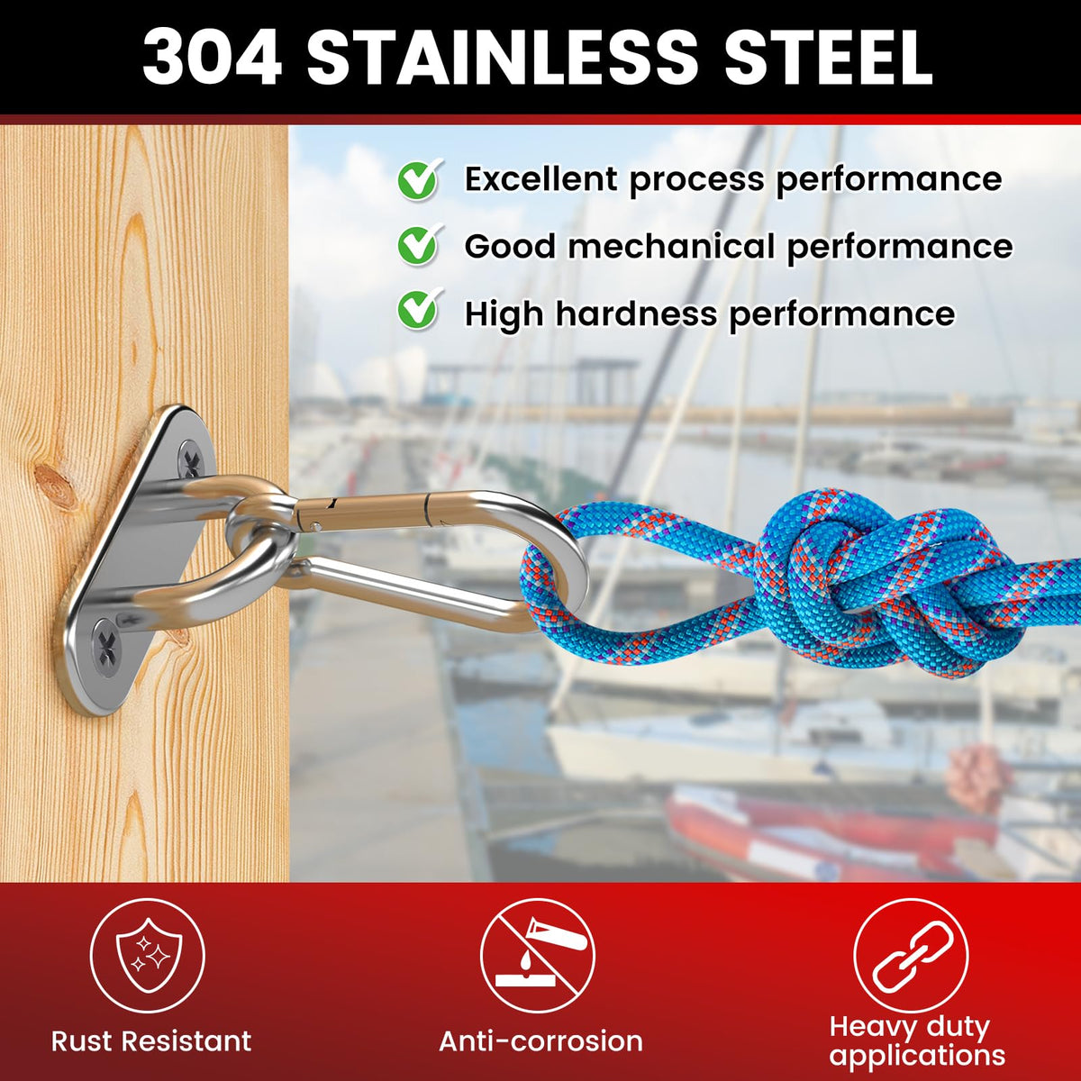 Sprookber installation screws with expansion tubes for quick secure mounting