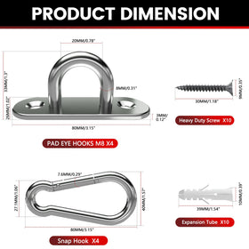 Sprookber marine hardware stainless steel resists corrosion in harsh environments