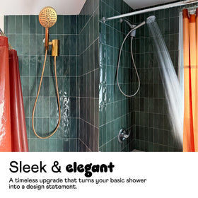 Sproos handheld showerhead installs in minutes with tool-free setup