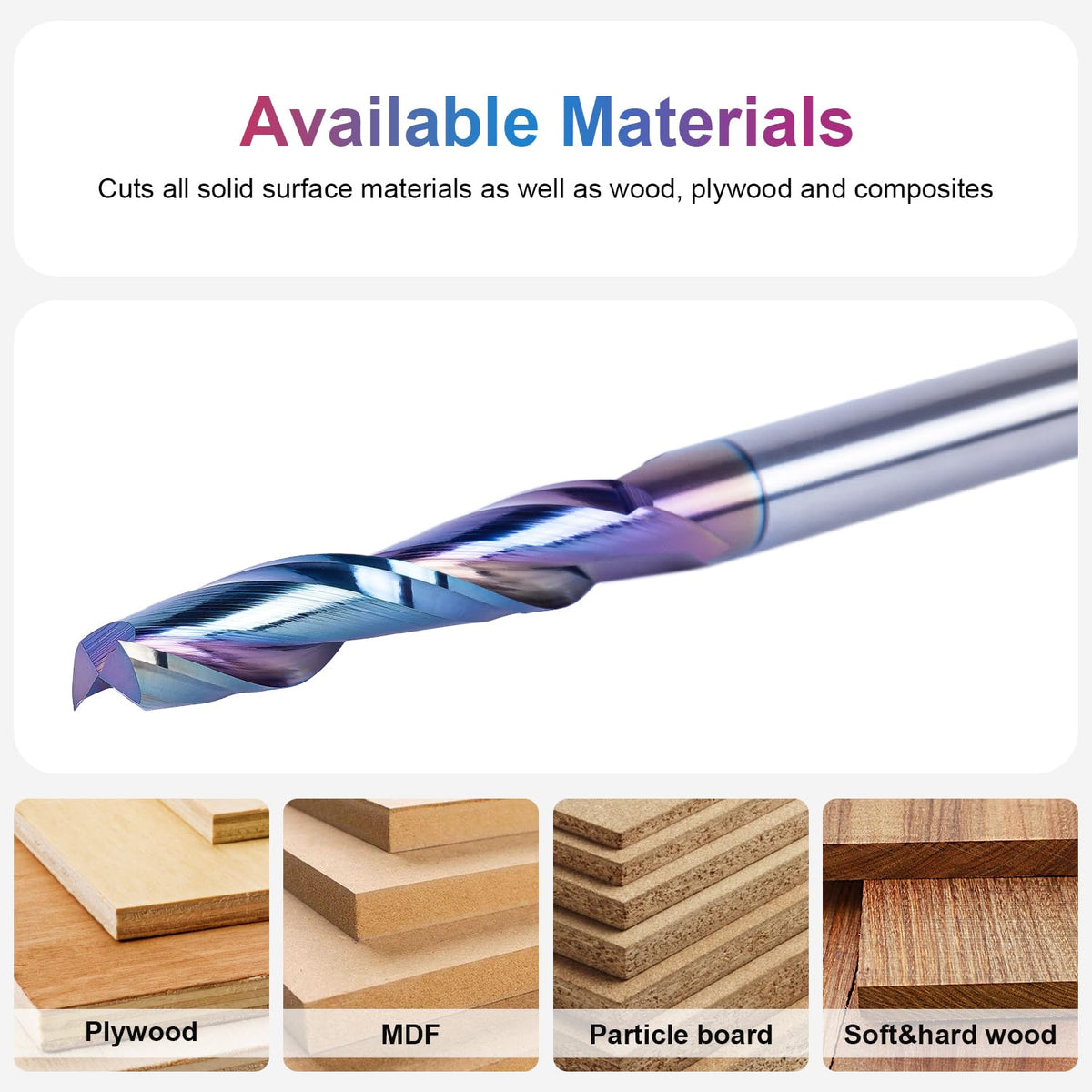 SpeTool router bit excels on hardwoods and softwoods with stable performance.
