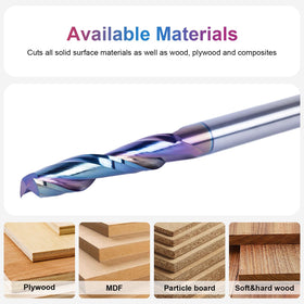 SpeTool router bit excels on hardwoods and softwoods with stable performance.