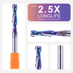 SpeTool 1/4 inch shank fits common routers for versatile inlay work.