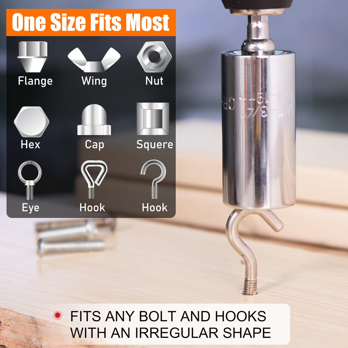 Spurtar 1/2 inch drill adapter supports powerful drilling tasks
