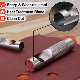 Spurtar carbon steel hollow punch with sharp cutting edge