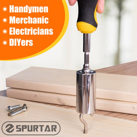 Spurtar compact design fits in tool kits for on-the-go projects
