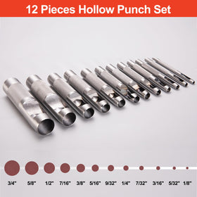 Spurtar compact DIY hollow punch kit for on-the-go projects