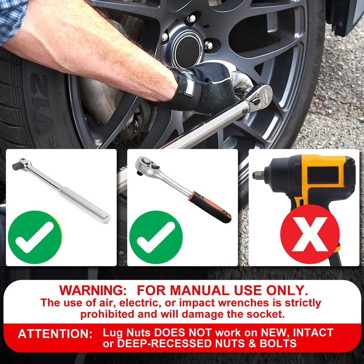 Spurtar rusted nut removal in action shows effective grip.