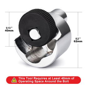 Spurtar Stud Remover with dual holes for optimal fit and protection.