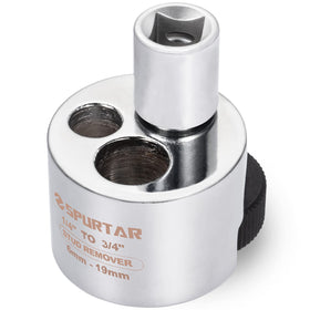 Spurtar Stud Remover with cam-lock grips stubborn studs securely.