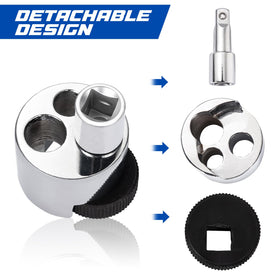 Spurtar Stud Remover flush design allows access to recessed studs.