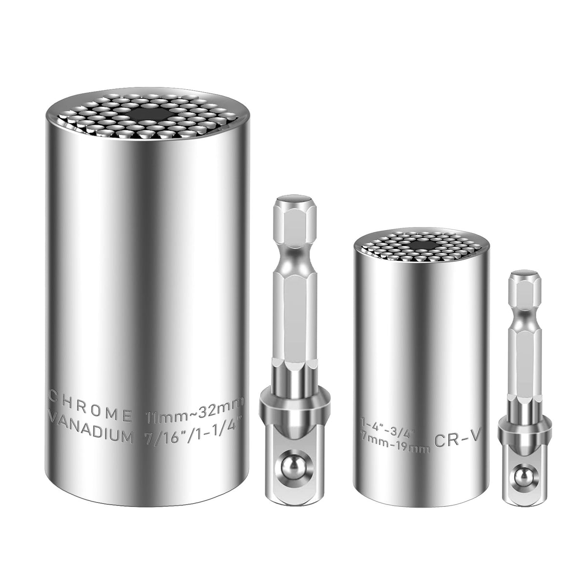 Spurtar universal socket 7-19mm adjusts to irregular fasteners for home and auto repairs