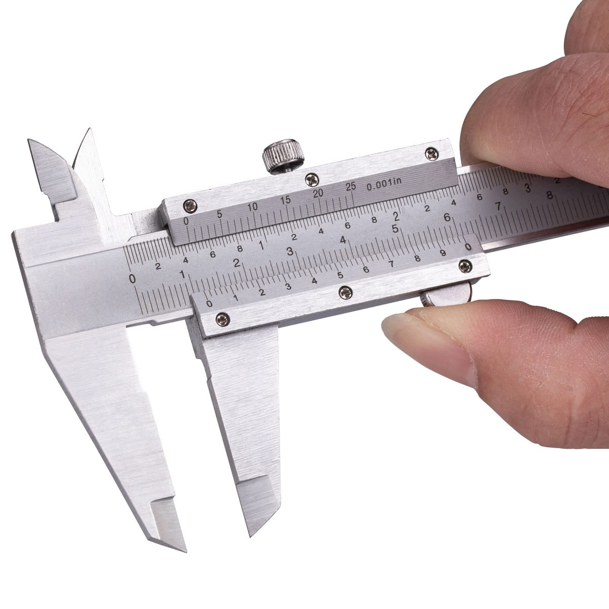 Spurtar Vernier Caliper measures inner diameter for accurate hole sizing