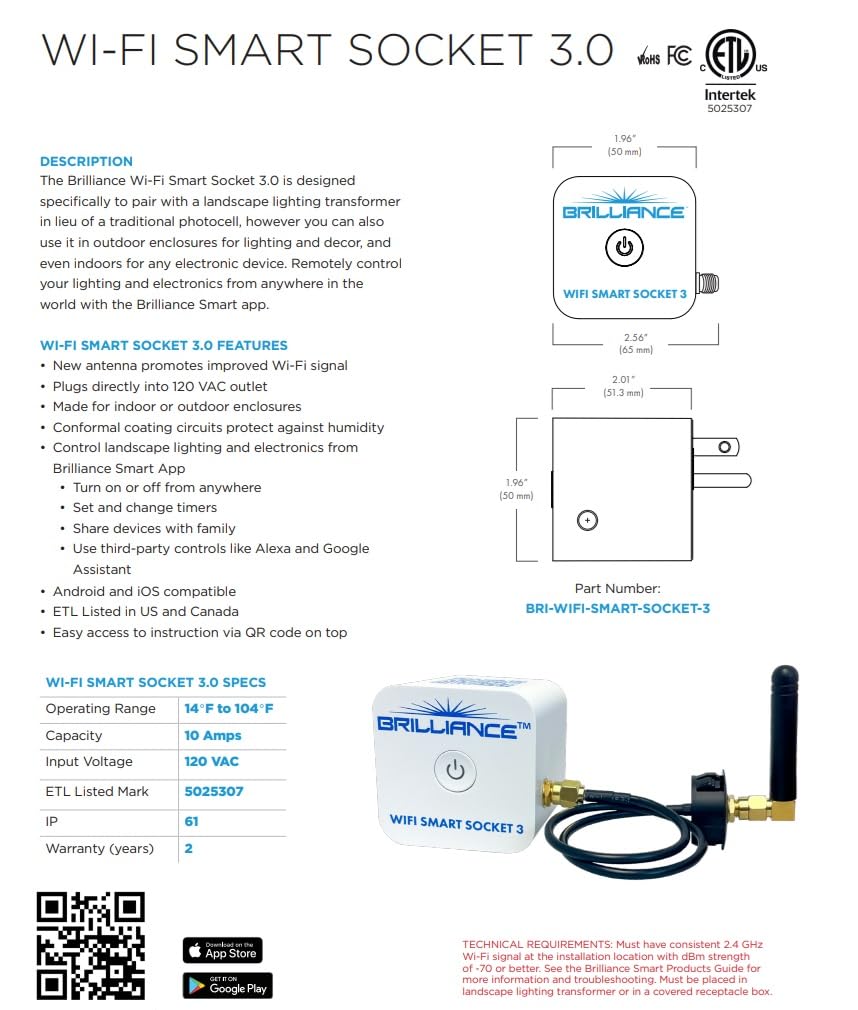 SPW Brilliance 3 features improved antenna for stronger Wi‑Fi.