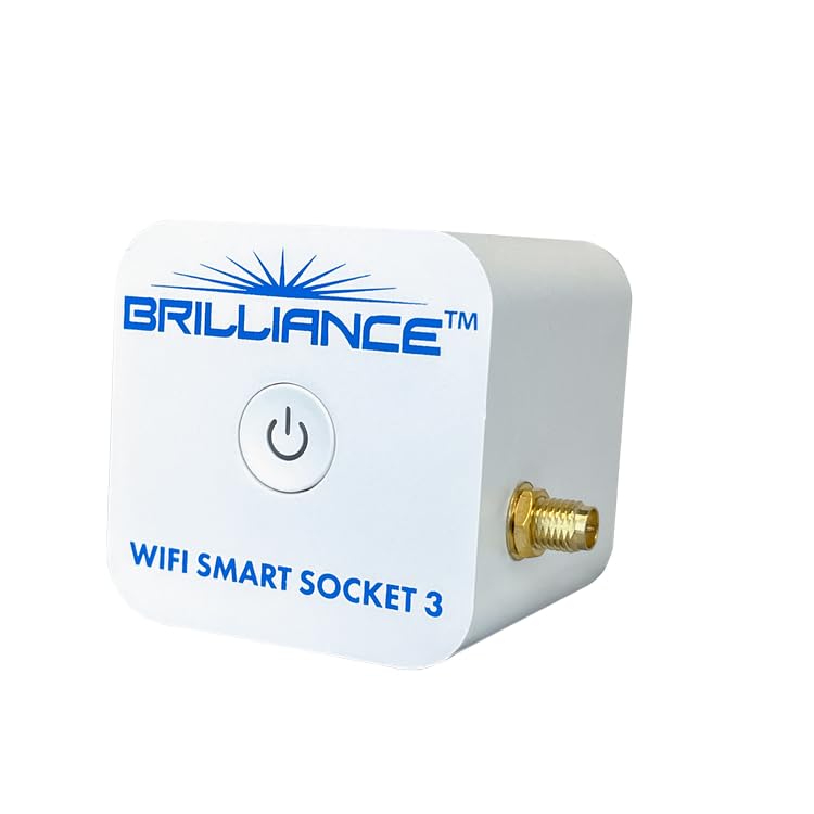 SPW Brilliance WiFi Smart Socket 3 for outdoor use enables remote lighting control.