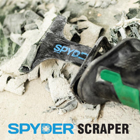 Spyder scraper blade set, four-inch blade, handles stubborn adhesives with ease.