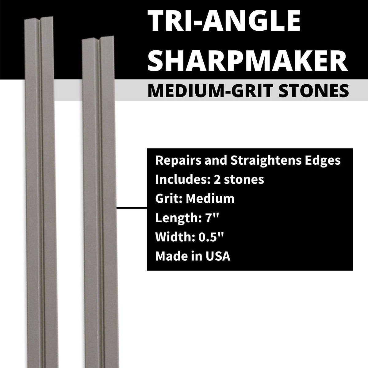 Spyderco alumina ceramic stones deliver durable shaping for a razor-sharp edge.