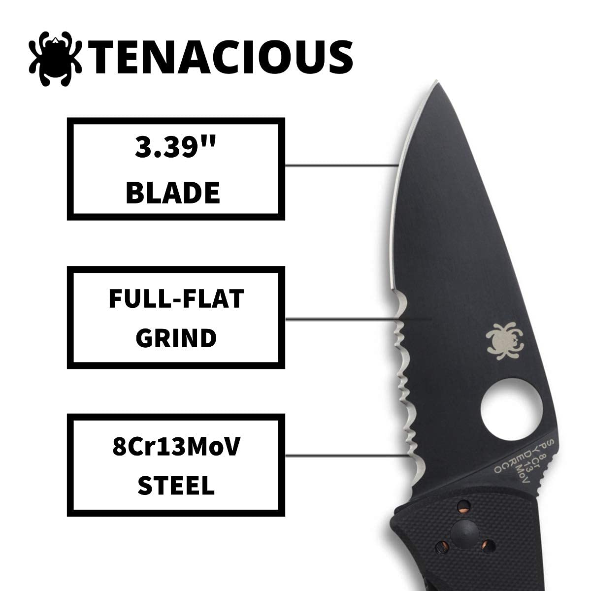 Spyderco Tenacious LinerLock in action demonstrates reliable lock-up