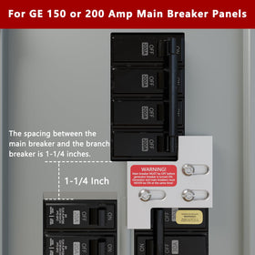 SPZOCE startup procedure label inside GE panel setup