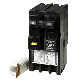 Square D HOM240GFIC UL-listed label focuses on safety and reliability.