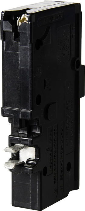 Square D Homeline 15A UL-listed badge close-up for safety certification