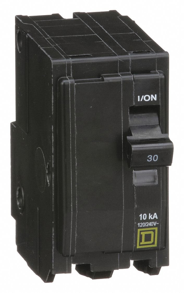 Square D QO230 breaker front view for panel protection.