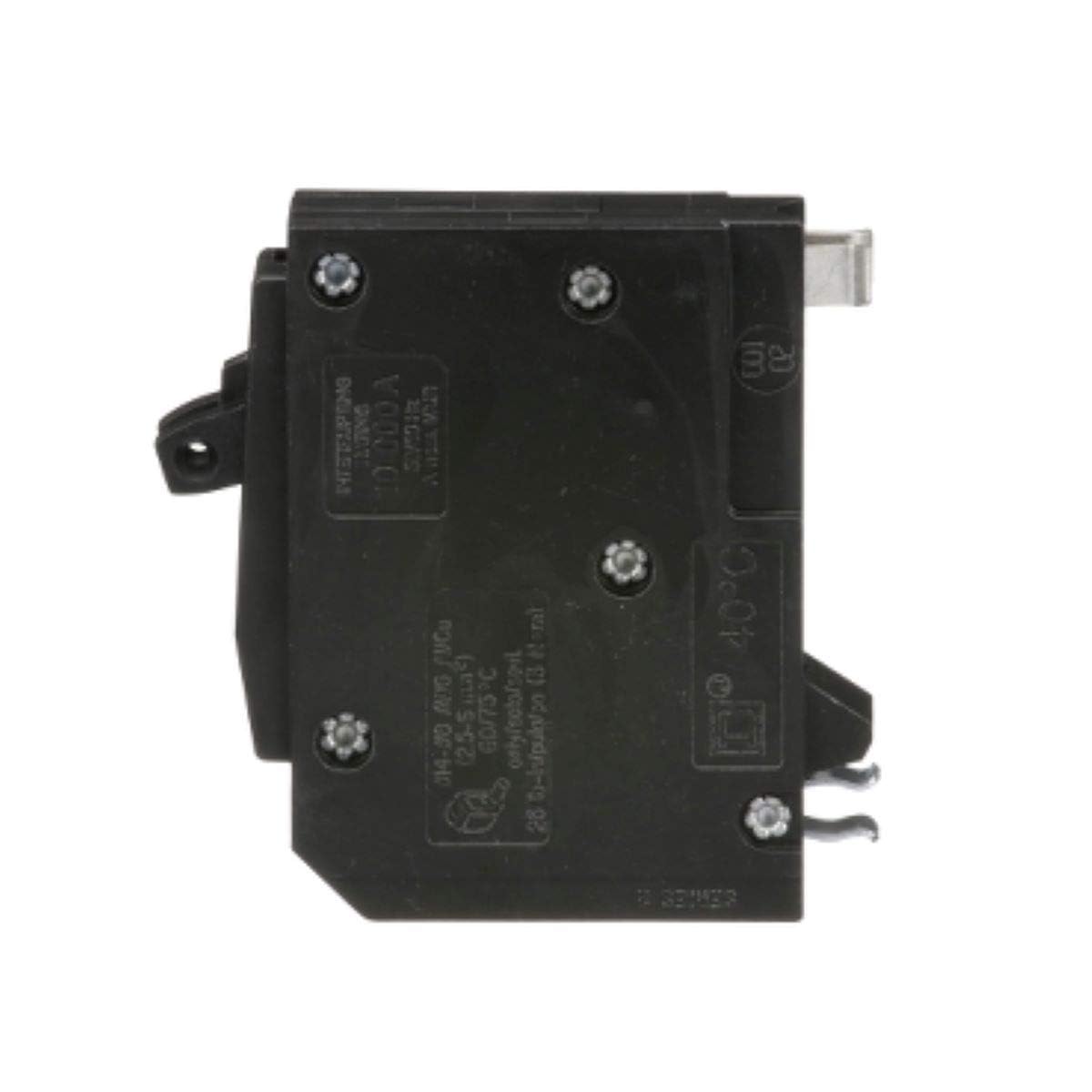 Square D QO2020C plug-in mount enables quick panel installation